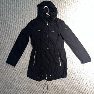 Michael Kors Black Rain Zip Jacket